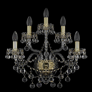 Бра Bohemia Ivele Crystal 1409B/2+2+1/195/XL G