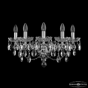Бра Bohemia Ivele Crystal 1415B/5/200/XL Ni