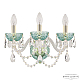 Бра Bohemia Ivele Crystal 5402B/3/165 G Birusa/M-1F