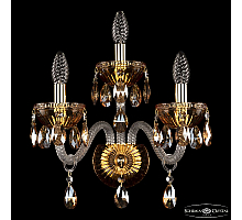 Бра Bohemia Ivele Crystal 5417B/2+1/165 G Amber/M-1G K721