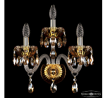 Бра Bohemia Ivele Crystal 5417B/2+1/165 G Amber/M-1G K721