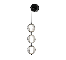 Бра Delight Collection OB2437 pearl black/smoke