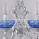 Бра Bohemia Ivele Crystal AL7801B15/3/175 B WMN P Aquamarine/M-1F
