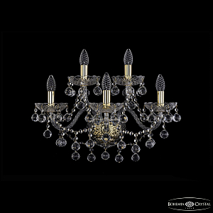 Бра Bohemia Ivele Crystal 1409B/3+2/195/XL G
