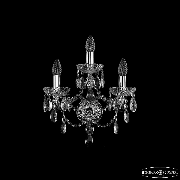 Бра Bohemia Ivele Crystal 1415B/2+1/141 Ni