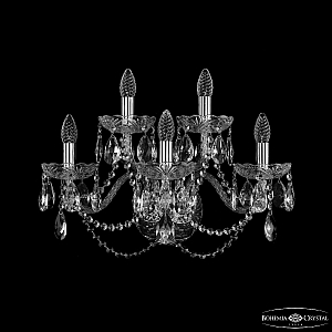 Бра Bohemia Ivele Crystal 1402B/3+2/195/XL Ni