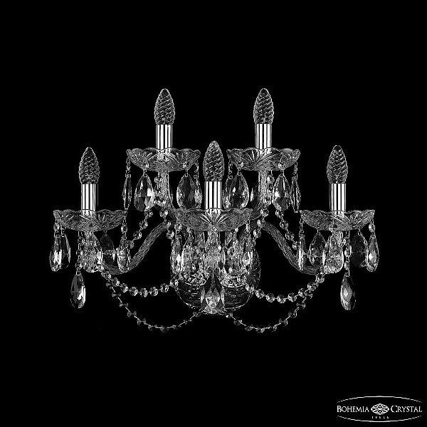Бра Bohemia Ivele Crystal 1402B/3+2/195/XL Ni