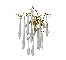 Бра Crystal Lux Reina REINA AP3 GOLD PEARL