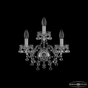 Бра Bohemia Ivele Crystal 1409B/2+1/160 Ni