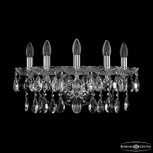 Бра Bohemia Ivele Crystal 1413B/5/165/XL Ni