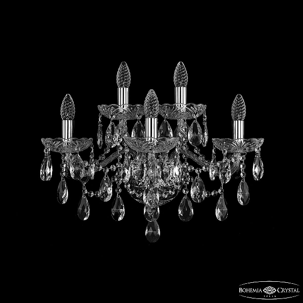 Бра Bohemia Ivele Crystal 1415B/3+2/200/XL Ni