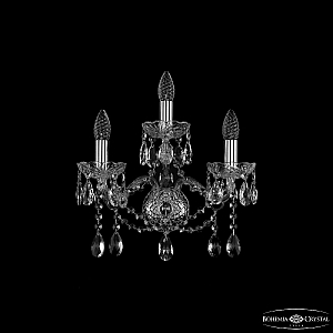 Бра Bohemia Ivele Crystal 1413B/2+1/165 Ni