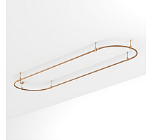 Трек Arlight ART-APRIORI-OVAL-ROD-200-4000x1000 (GD) 054527