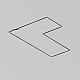 Шинопровод 3 м Exility X накладной Maytoni Technical EXILITY X Busbar trunkings Exility X TRX239-413B