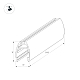 Шинопровод Arlight Mag-Track-2540-2000 034228