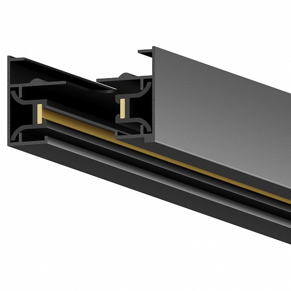 Шинопровод накладной Hesby Lighting Skylite Однофазный 220В-1м, чёрный HSBL_0001