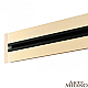 Встраиваемый шинопровод с выключателем Arte Milano Am-track-sockets 385205TBB/50 Gold