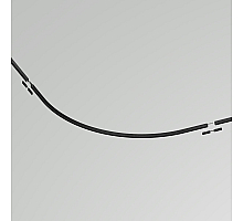 Коннектор радиусный D900 накладной Levity Maytoni Technical TRA184-R900-11B-1