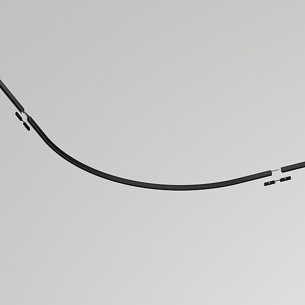 Коннектор радиусный D900 накладной Levity Maytoni Technical TRA184-R900-11B-1