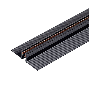 Шинопровод магнитный встраиваемый Arlight MAG-MICROCOSM-TRACK-4115-FDW-2000 (BK) (IP20 Металл) 051945