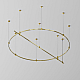 Шинопровод круглый из полукругов 1500мм Maytoni Technical FLARITY Busbar trunkings Flarity TRX154-2SR-D1500-BS