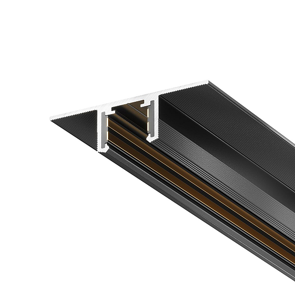 Шинопровод 1м Exility X встраиваемый под ГКЛ 12,5мм Maytoni Technical EXILITY X Busbar trunkings Exility X TRX239-421.12B