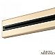 Накладной шинопровод с выключателем Arte Milano Am-track-sockets 385201TOB/100 Gold