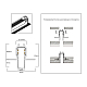 Шинопровод 2м встраиваемый под ГКЛ Ambrella Light TRACK SYSTEM GL1922
