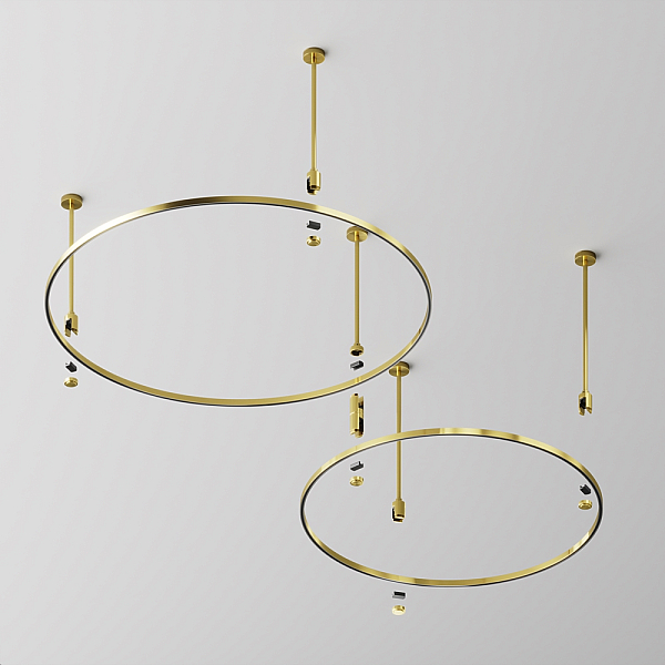 Шинопровод Maytoni Technical Flarity Busbar TRX154-R-D800-BS