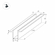 Шинопровод магнитный встраиваемый Arlight Mag-Track-2538-F-2000 033244