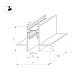 Шинопровод встраиваемый Arlight MAG-ORIENT-TRACK-2653-FDW-1000 (BK, FLAT) 041436