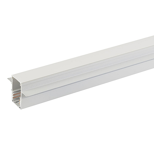 Шинопровод встраиваемый магнитный для ГКЛ12,5 мм Crystal Lux CLT 0.123 02 L2000 WH