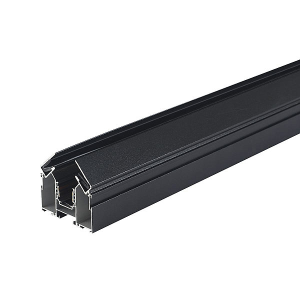 Встраиваемый магнитный шинопровод в натяжной потолок Crystal Lux Space CLT 0.134 01 L3000 BL