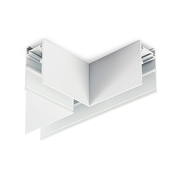 Коннектор T-образный для накладного шинопровода Ambrella light Track System Magnetic GL3373
