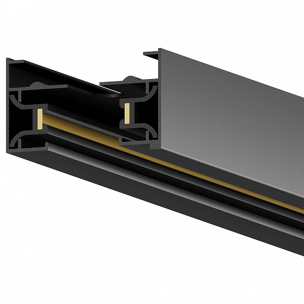 Шинопровод накладной Hesby Lighting Skylite Однофазный 220В-2м, чёрный HSBL_0002