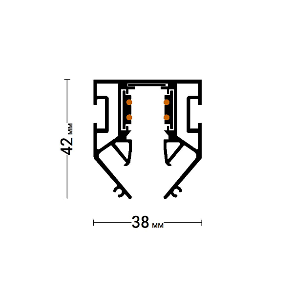 Шинопровод Favourite 2М Logica 1014-TB-200