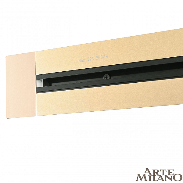 Встраиваемый шинопровод Arte Milano Am-track-sockets 382305TB/50 Gold