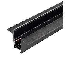 Шинопровод встраиваемый магнитный Arlight MAG-ORIENT-TRACK-2653-FDW-3000 (BK, FLAT) 041440