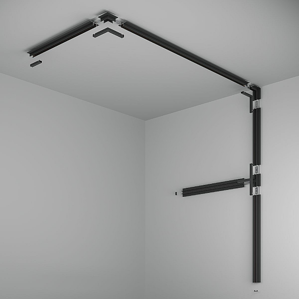Шинопровод Maytoni Technical черный TRX172-123B