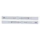 Шинопровод осветительный с заглушкой в наборе 2 шт Uniel UBX-GS2 WHITE 50x2 SET03
