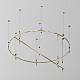 Шинопровод круглый из полукругов 1500мм Maytoni Technical FLARITY Busbar trunkings Flarity TRX154-2SR-D1500-BS