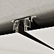 Шинопровод для монтажа в натяжной потолок 2м (CLAMP) Novotech Flum Clamp For Novotech 135326