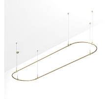 Трек Arlight ART-APRIORI-OVAL-HANG-4000x1000 (OG) 054414