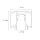 Шинопровод магнитный Arte Lamp LINEA-ACCESSORIES A474206