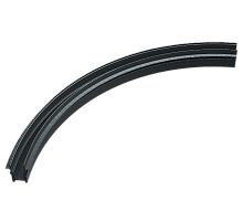 Радиусный магнитный шинопровод iLedex Vision 4822-1/4-D1200-BK