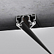 Шинопровод в натяжной потолок с декоративными вставками Elektrostandard Slim Magnetic 85242/00 4690389220463 a072669