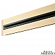 Встраиваемый шинопровод с выключателем Arte Milano Am-track-sockets 385201TBB/100 Gold