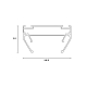 Закладной профиль Hesby Lighting Skylite HSBL_0192