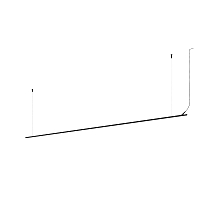 Шинопровод Maytoni Technical Busbar trunkings Arity TRX233-HL-2B