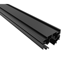 Встраиваемый магнитный шинопровод в натяжной ПВХ потолок Crystal Lux CLT 0.136 01 L2000 BL